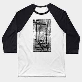The Door. Black and White Expression Baseball T-Shirt